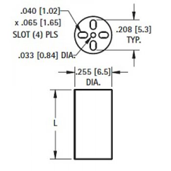 Keystone 8928 distanční podložka  BLUE